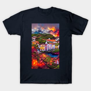 Colorful village T-Shirt